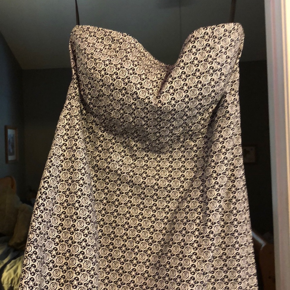 Strapless dress